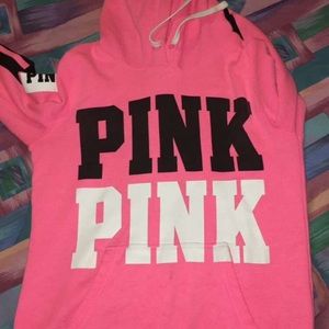Pink sweatshirt/hoodie
